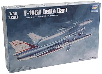 Amazon | トランペッター 1/48 アメリカ空軍 F-106A デルタ